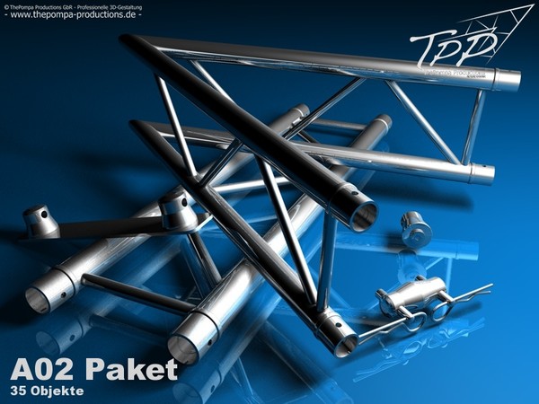 TPP-1 Truss FD 32 Package 3D Models